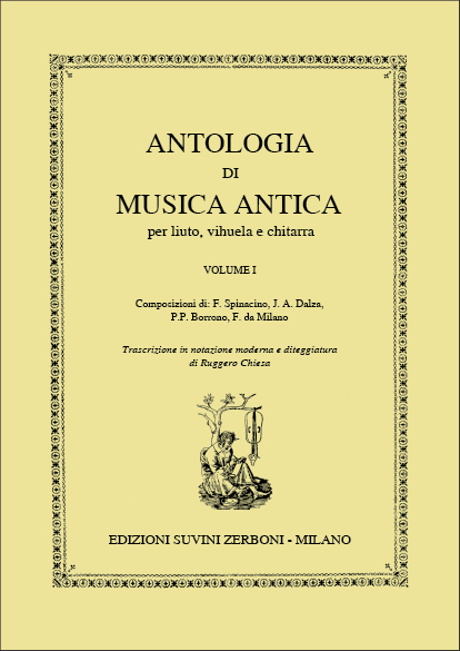 Antologia di Musica Antica per Liuto, Vihuela e Chitarra - Vol.1