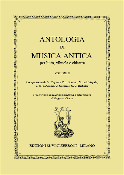 Antologia di Musica Antica per Liuto, Vihuela e Chitarra - Vol.2