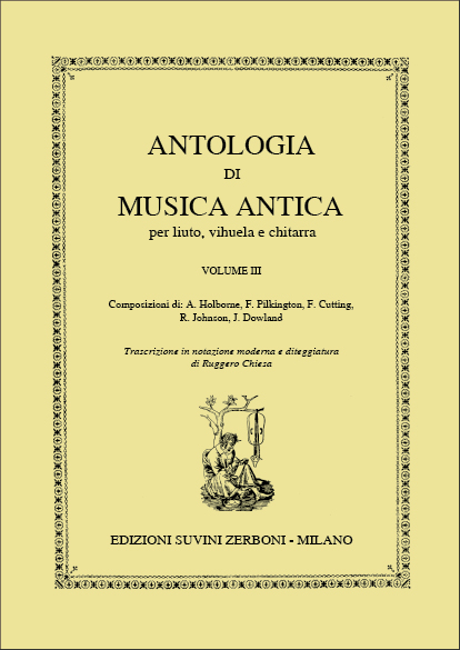 Antologia di Musica Antica per Liuto, Vihuela e Chitarra - Vol.3