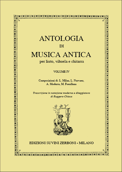 Antologia di Musica Antica per Liuto, Vihuela e Chitarra - Vol.4