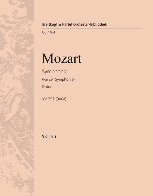 Symphony [No. 31] in D major, KV.297 (300a) (Violin 2)