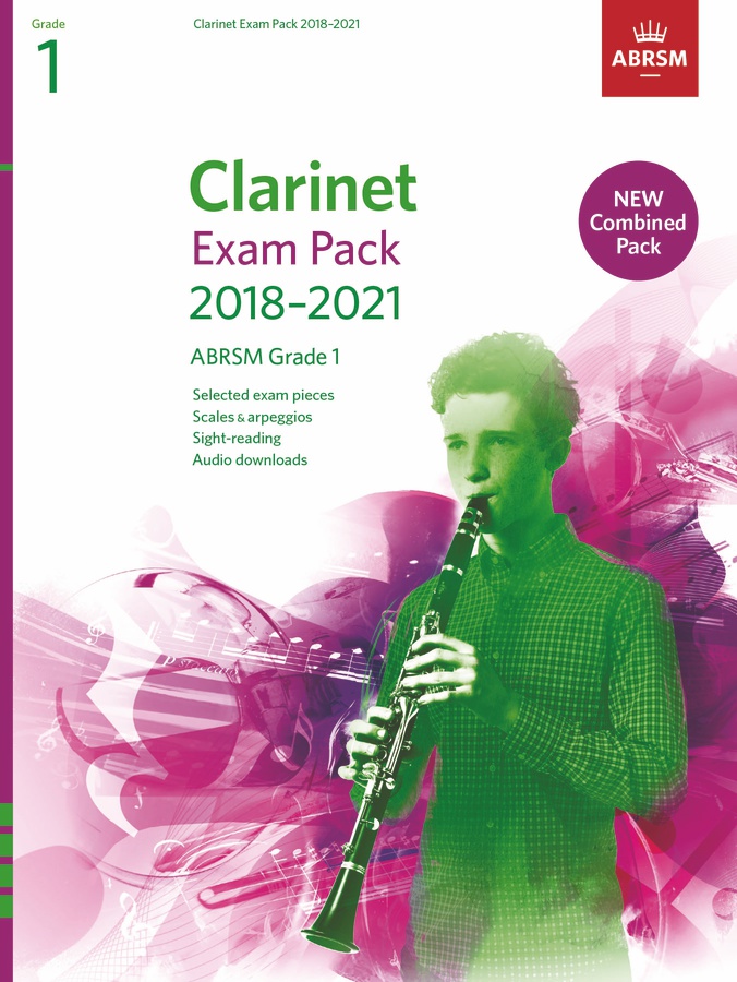 Clarinet Exam Pack 2018-2021 - Grade 1