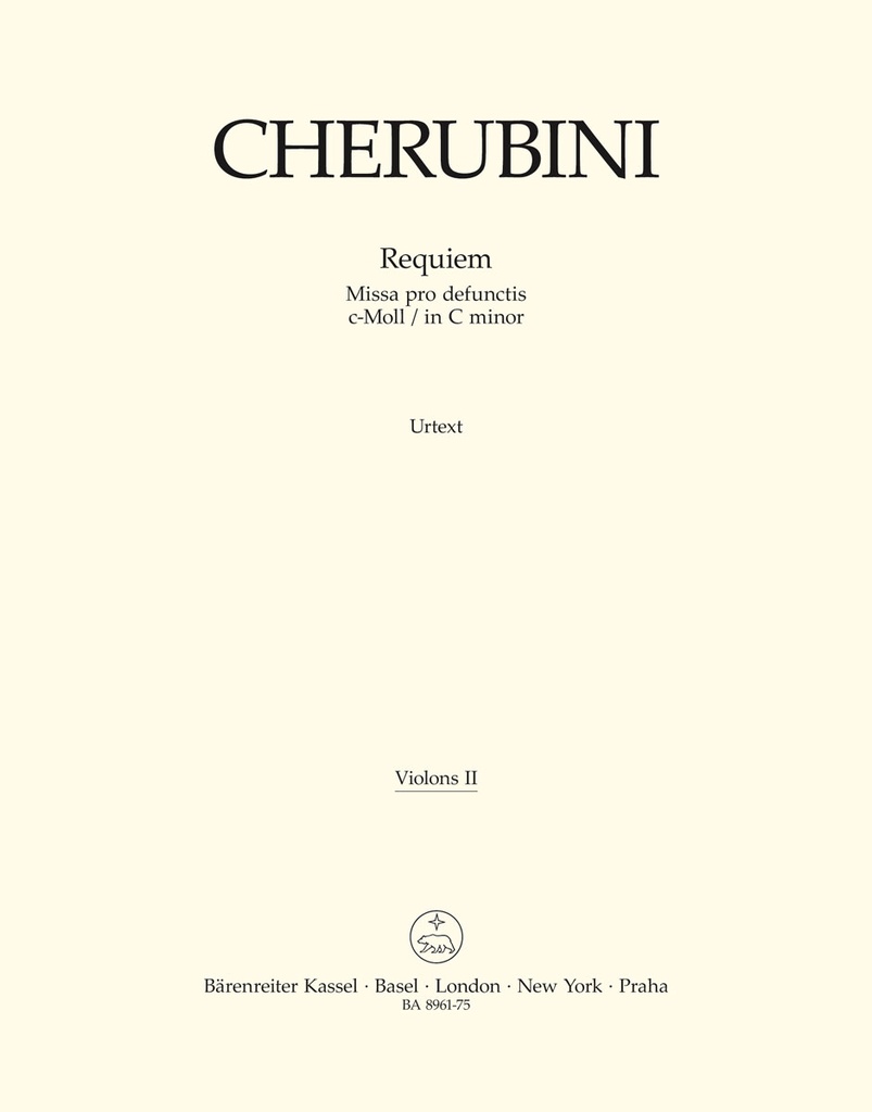 Requiem C minor (Violin 2)