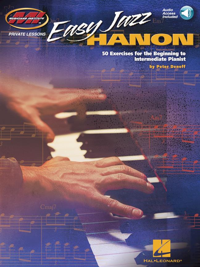 Easy Jazz Hanon (50 Exercises for the beginning to intermediate pianist)