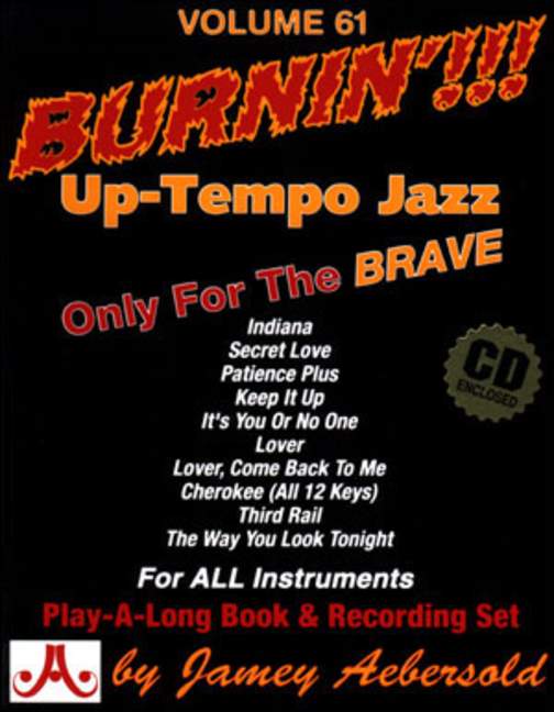 Aebersold - Vol.61 Burnin'!!! (Up-Tempo Jazz)