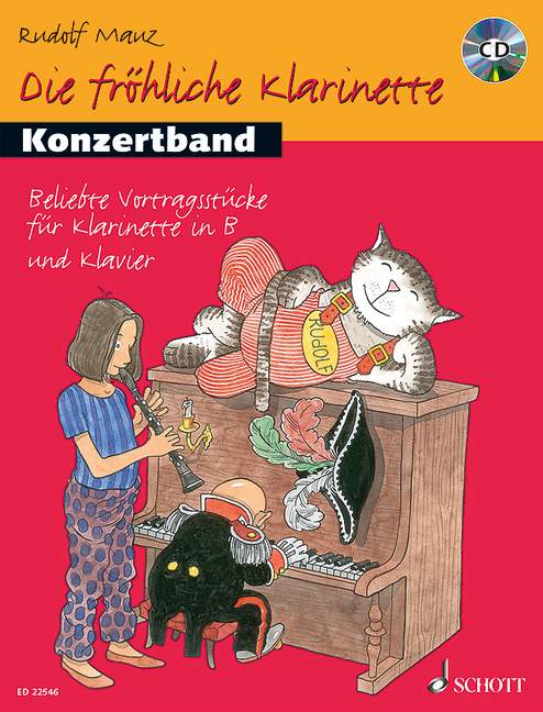 Die Fröhliche Klarinette (Konzertband)