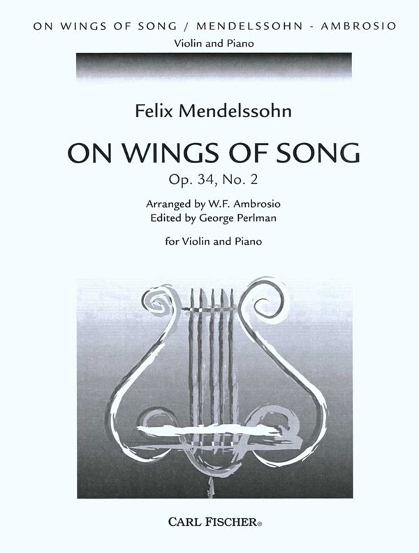 On wings of song, Op.34 no.2