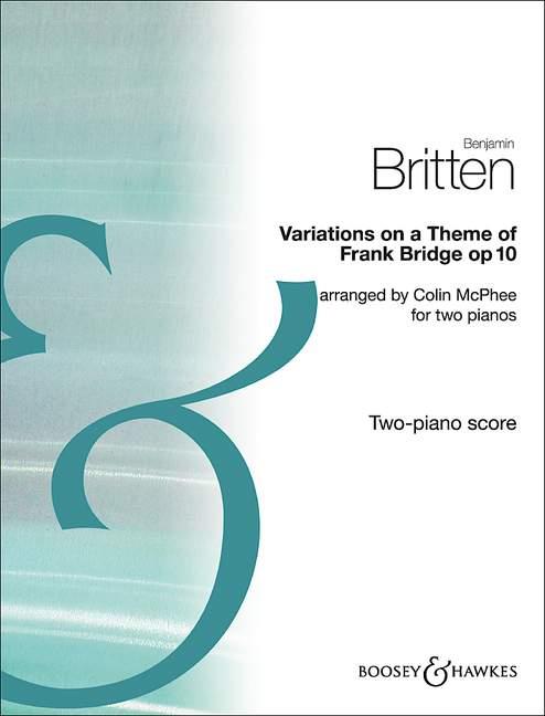 Variations On A theme of Frank Bridge Op.10 (Full Score)