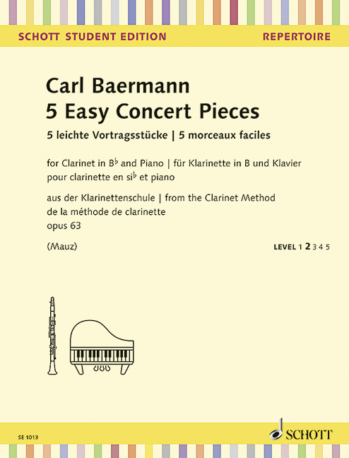 5 Easy Concert Pieces, Op.63