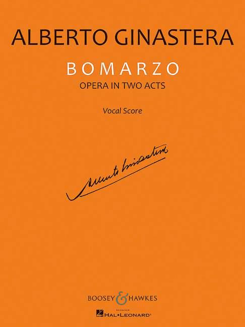 Bomarzo, Op.34 (Vocal score)