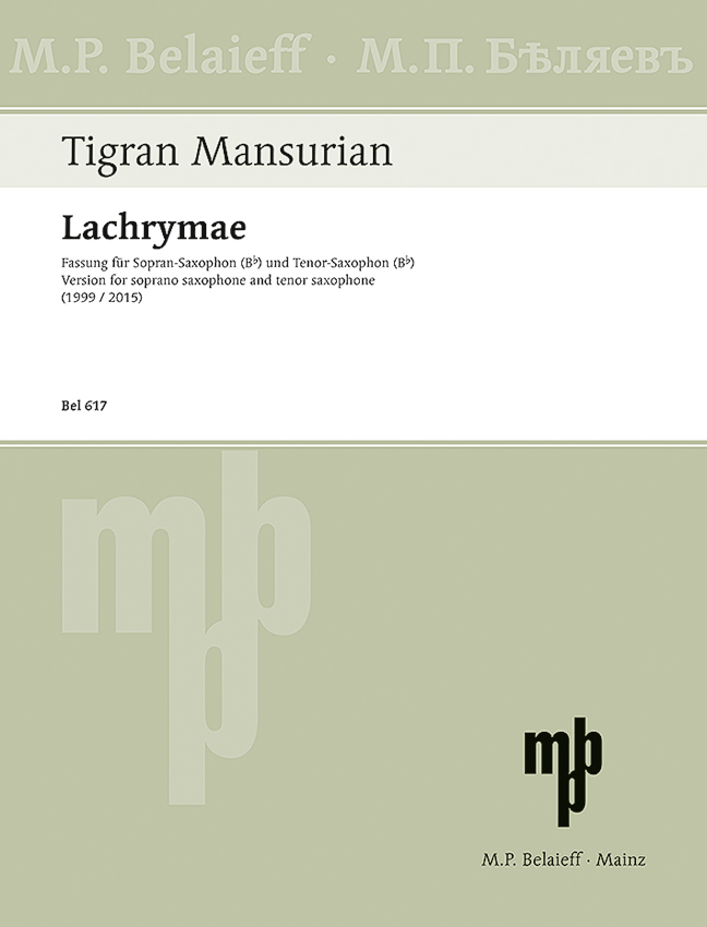 Lachrymae (Full Score)