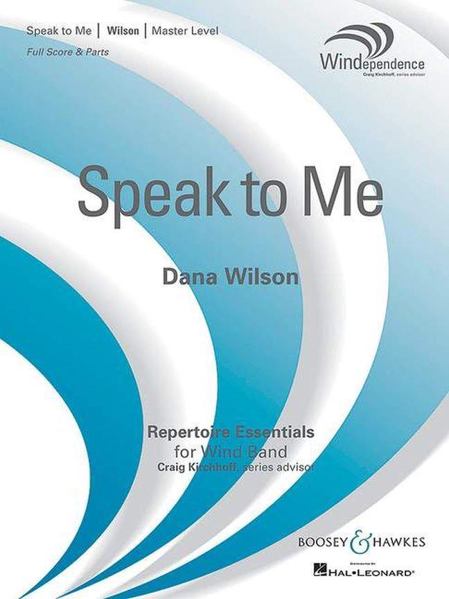 Speak To Me (Score & parts)