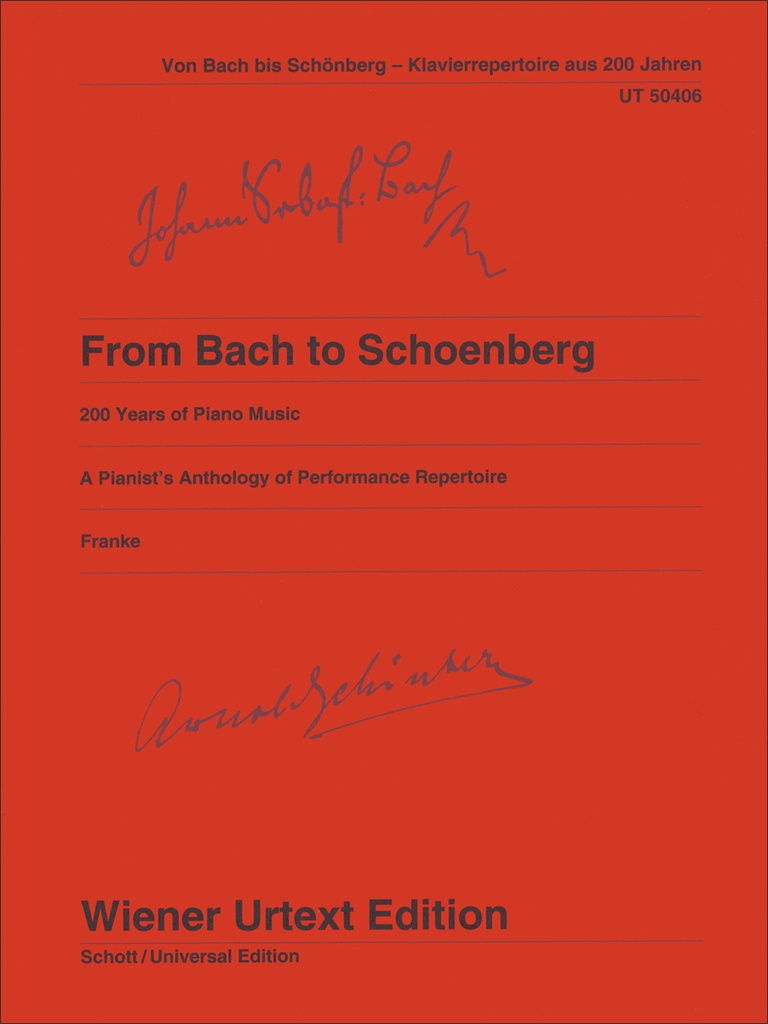 From Bach To Schoenberg