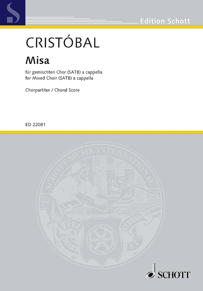 Misa (Choral score)