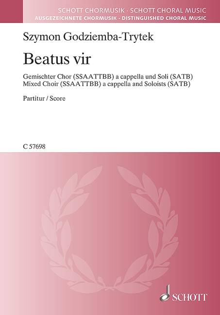 Beatus Vir (Choral score)