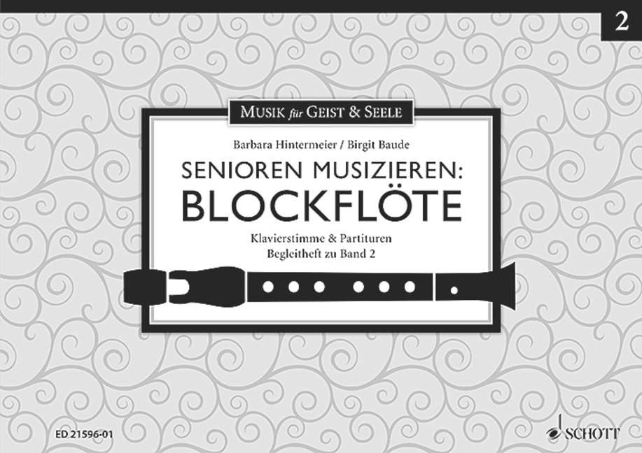 Senioren Musizieren: Blockflöte Begleitheft Zu - Band 2