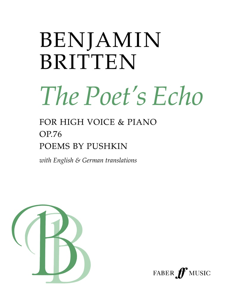 The Poet's Echo, Op.76