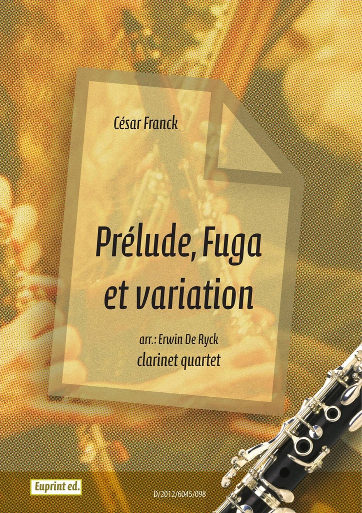 Prélude, Fugue et Variation, Op.18