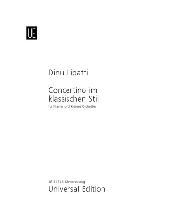 Concertino in the Classical Style, Op.3