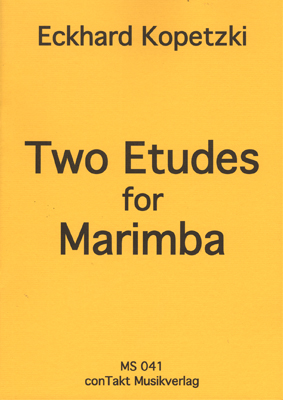 2 Etudes for Marimba