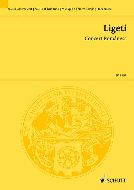 Romanian Concerto (Study score)