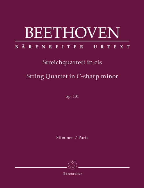 String Quartet in C-sharp minor, Op.131 (Parts)