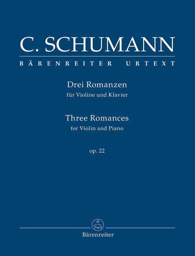 Three Romances for Violin and Piano, Op.22