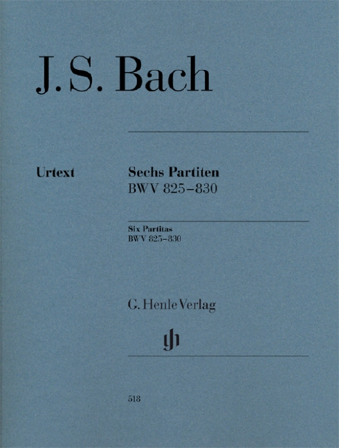 6 Partitas, BWV.825-830 (Revised edition)