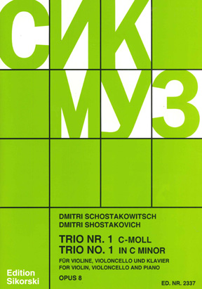 Trio No.1 c-moll, Op.8