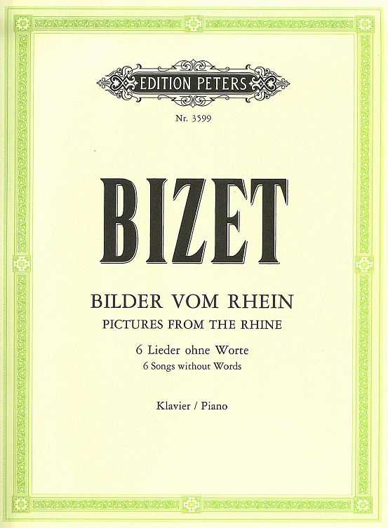 Bilder vom Rhein (Chants du Rhin) 6 Lieder ohne Worte