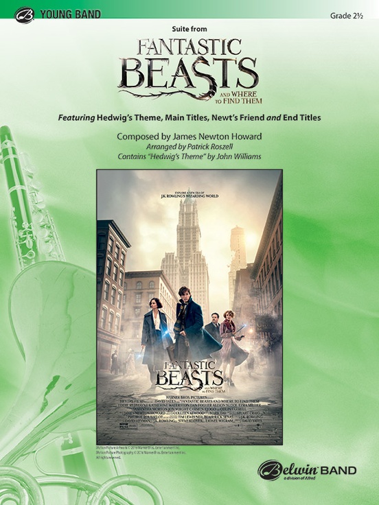 Suite from Fantastic Beasts and Where to Find Them (Score & parts)