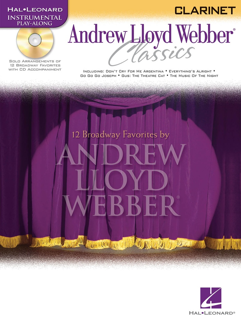 Instrumental Play-along: Andrew Lloyd Webber Classics