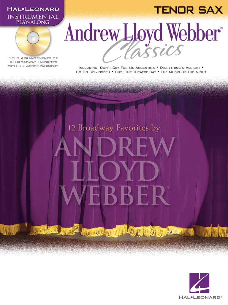 Instrumental Play-along: Andrew Lloyd Webber Classics