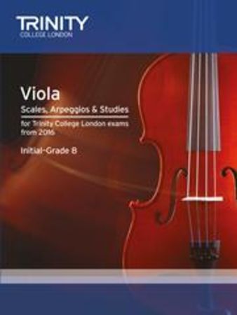 Viola Scales, Arpeggios & Studies Initial - Grade 8 from 2016 (Instrumental Solo)