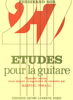 27 Etudes pour la Guitare