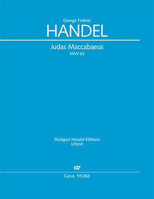 Judas Maccabäus (Vocal score)