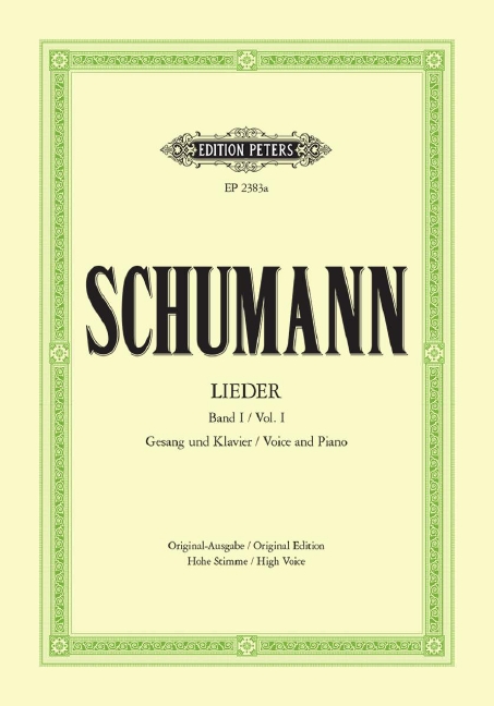 Lieder - Band 1 (Sopran/tenor)