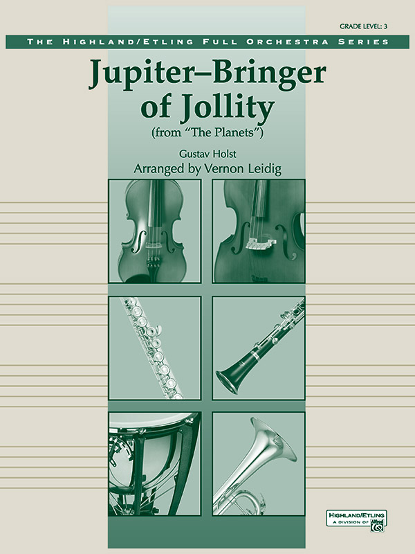 Jupiter, Bringer of Jollity (Score & parts)