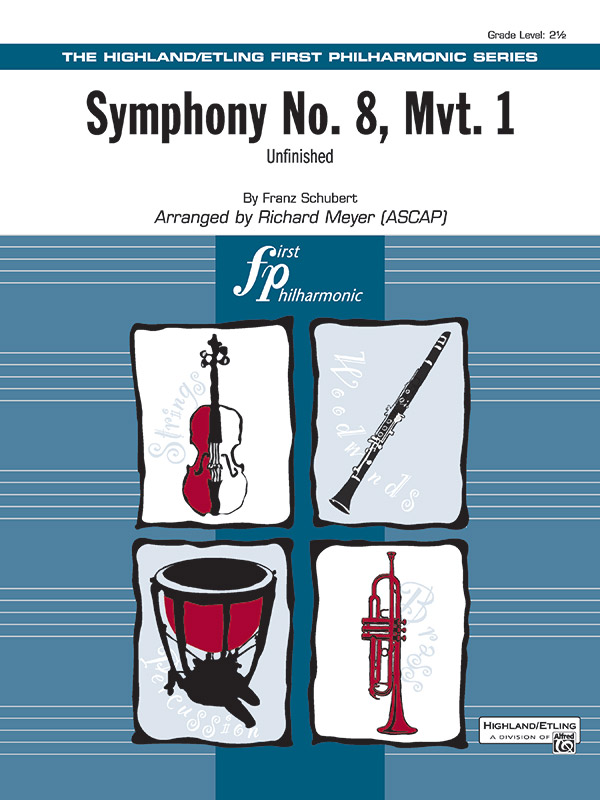 Symphony No.8 (Unfinished) - Mvt.1 (Orchestra score & parts)