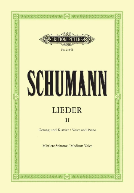 Lieder - Band 2 (Mittlere Stimme)