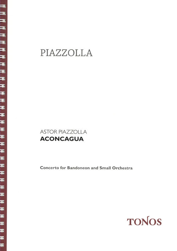 Aconcagua: Concerto para Bandoneon (score)