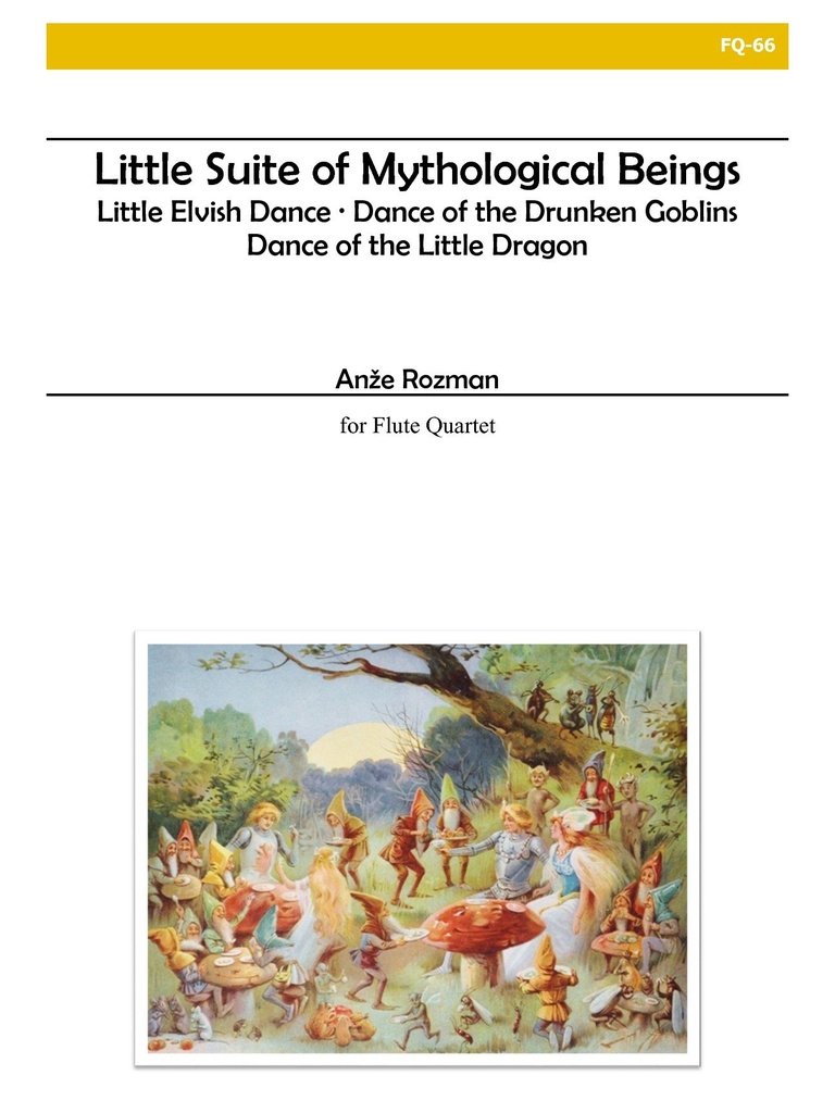 Little Suite of Mythological Beings (Set of parts)