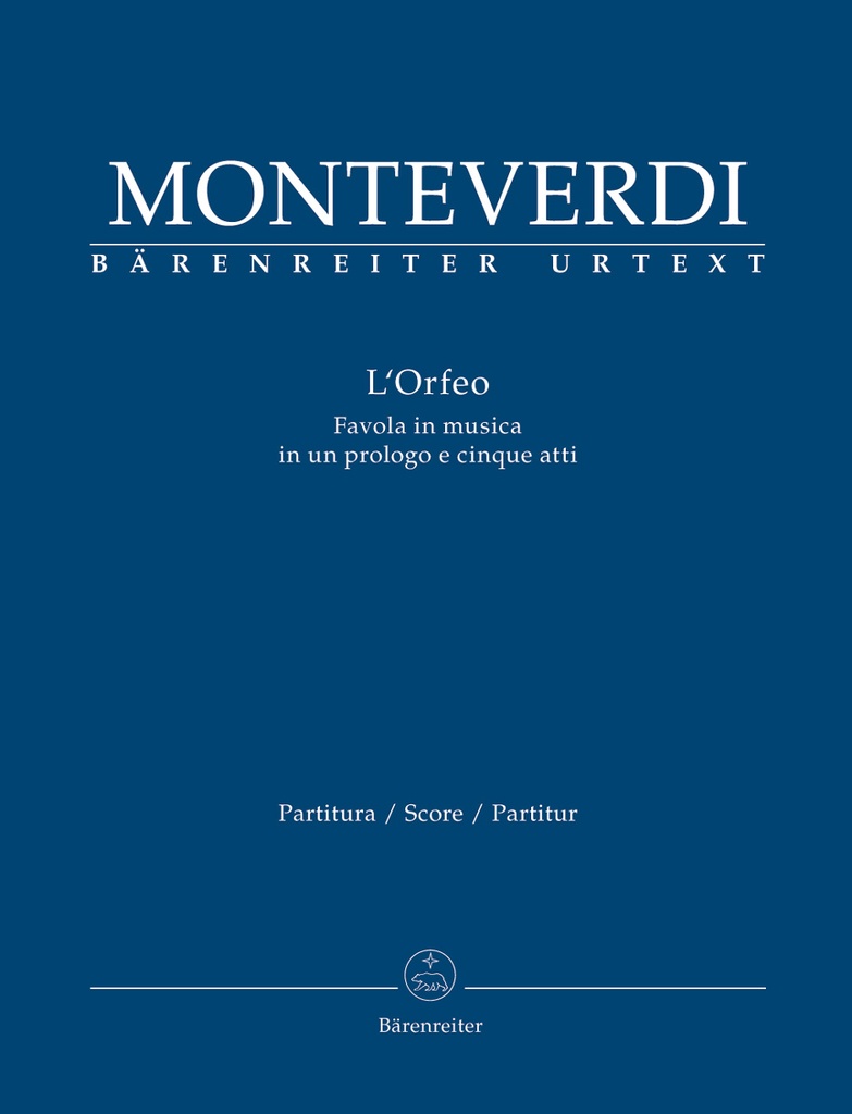 L'Orfeo, Favola in Musica (Score)