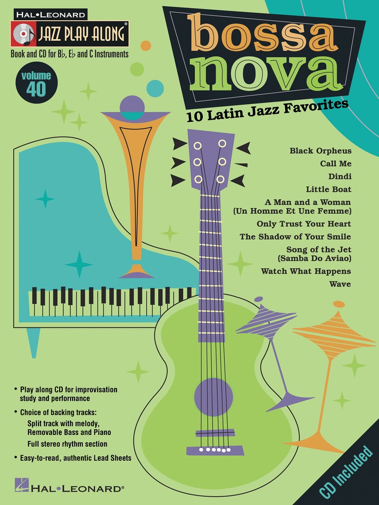 Jazz Play-Along: Bossa Nova Favorites