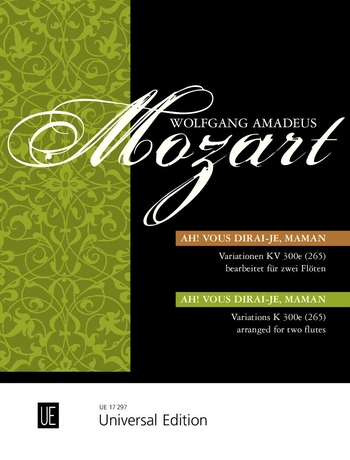 12 Variations on the French Song 'Ah, vous dirai-je Maman', KV.300e(265)