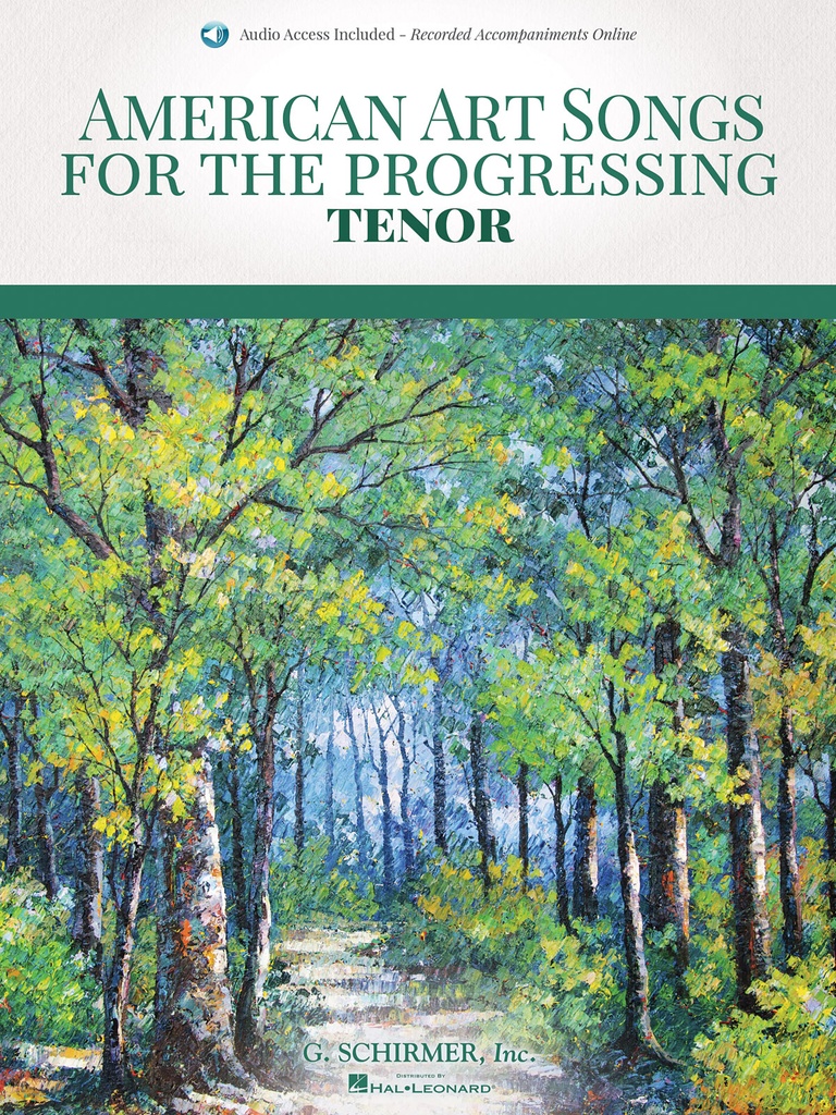 American Art Songs for the Progressing Singer (Tenor)