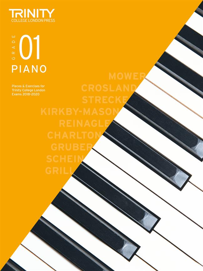 Trinity Piano Exam Pieces & Exercises 2018 - 2020 (Grade 1)