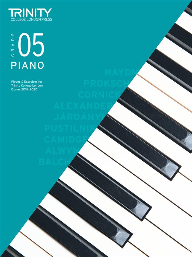 Trinity Piano Exam Pieces & Exercises 2018 - 2020 (Grade 5)