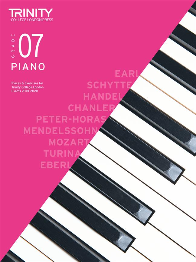 Trinity Piano Exam Pieces & Exercises 2018 - 2020 (Grade 7)