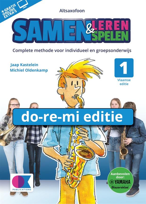 Samen Leren Samenspelen - Vol.1 (Do-re-mi editie altsaxofoon)